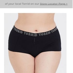NWT 2 pair of torrid size 3 panties. Two pair .